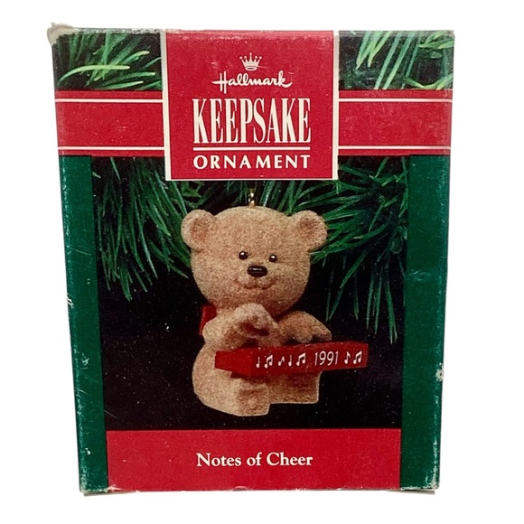 Hallmark 1991 “Notes of Cheer” Ornament - Picture 8 of 13